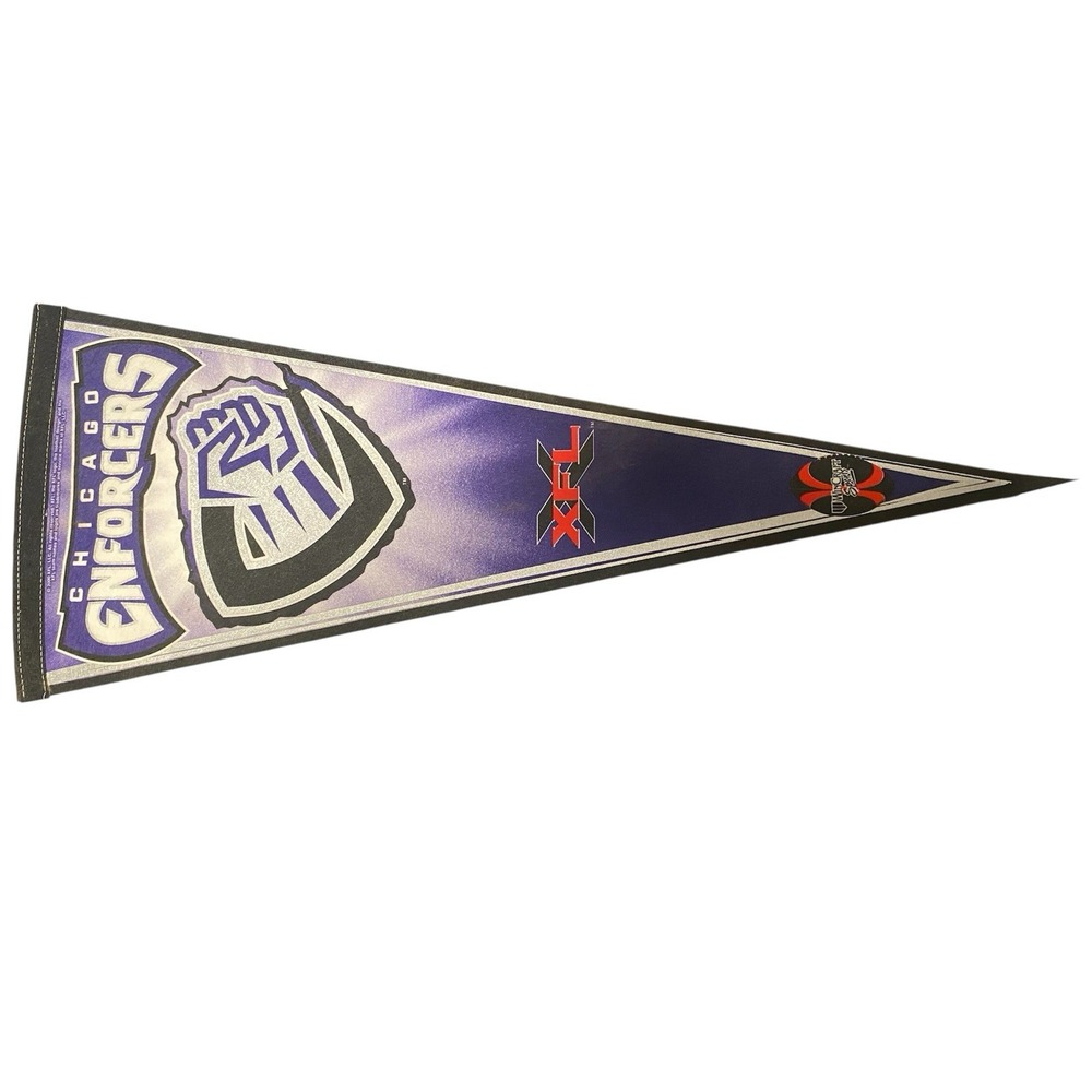 2000 Wincraft XFL Chicago Enforcers Pennant